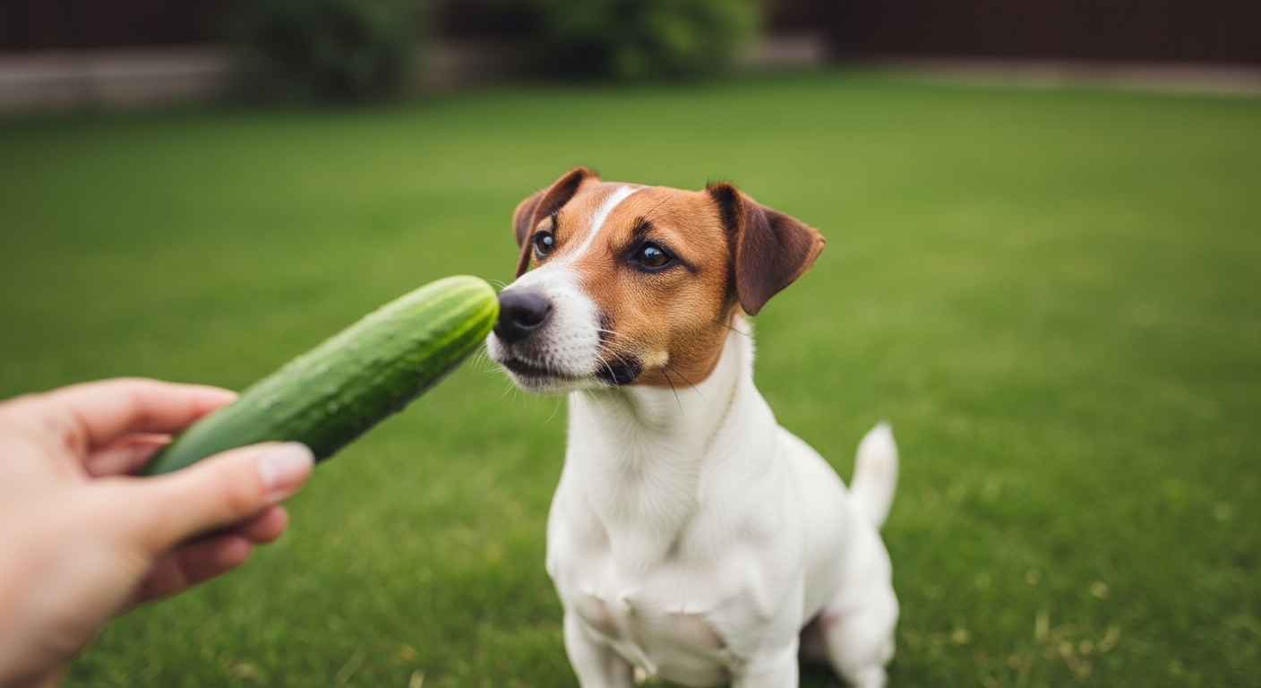犬にきゅうりをあげてもいいの？消化との相性と水分補給のバランスを紹介！